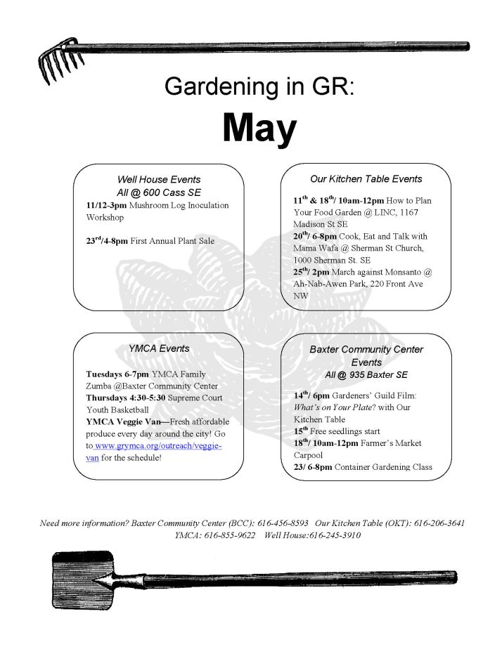 Gardening in GR May 2013