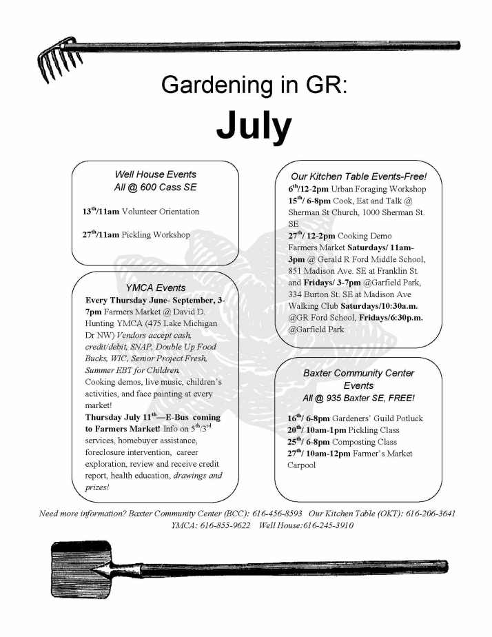 Gardening in GR July 2013