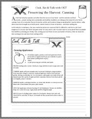 Cook Eat & Talk Canning