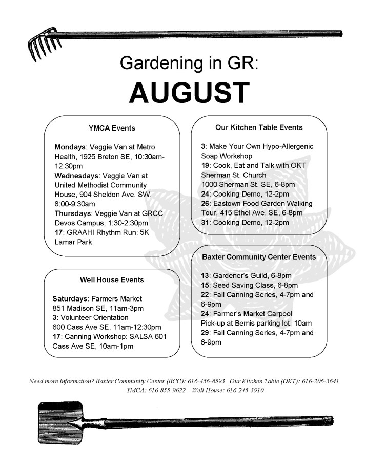 Gardening in GR August 2013