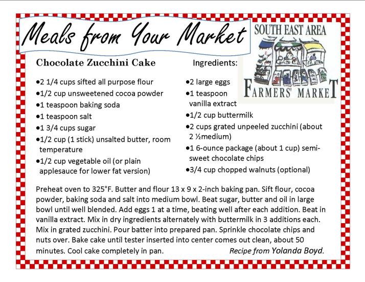 Chocolate Zucchini Cake