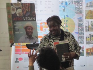 Lila Cabbil engaging the audience  at the first Women of Color Convening, April 23.