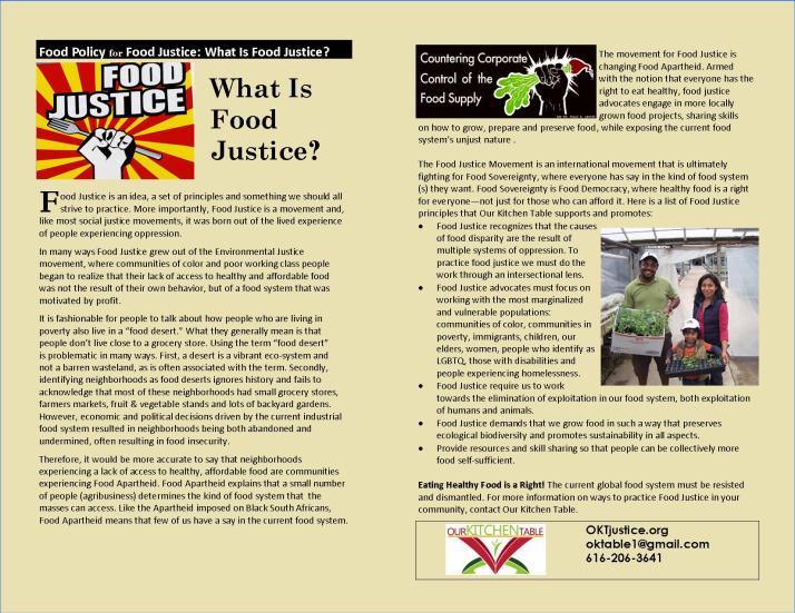 OKT WHAT IS FOOD JUSTICE
