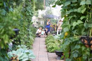 Last stop! The Childrey's garden.