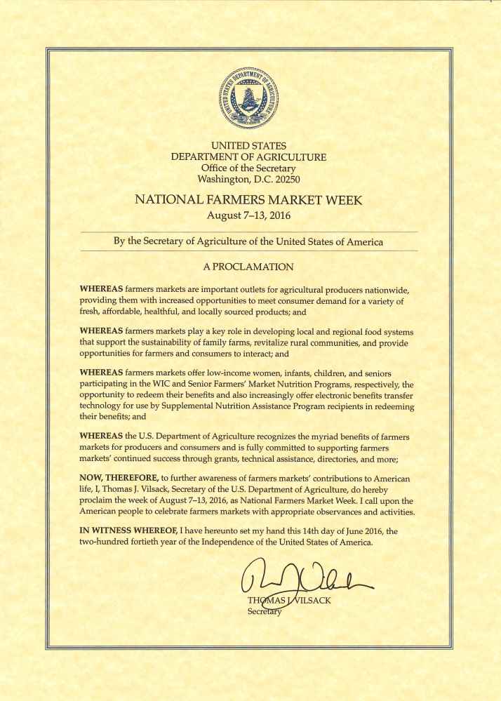 NFMW proclamation 2016